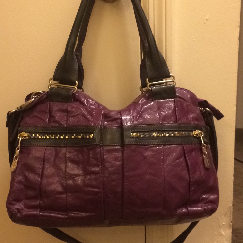 See by Chloe “Daytripper” Purple leather handbag